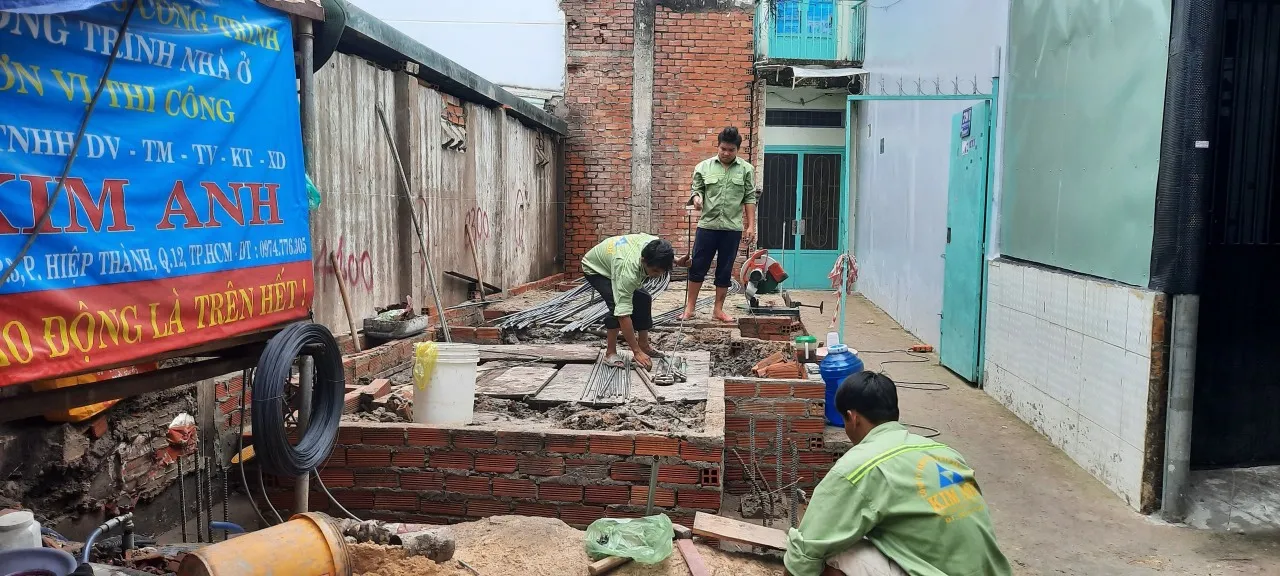 X&acirc;y dựng kết cấu nh&agrave; phố G&ograve; Vấp - X&acirc;y Dựng Kim Anh