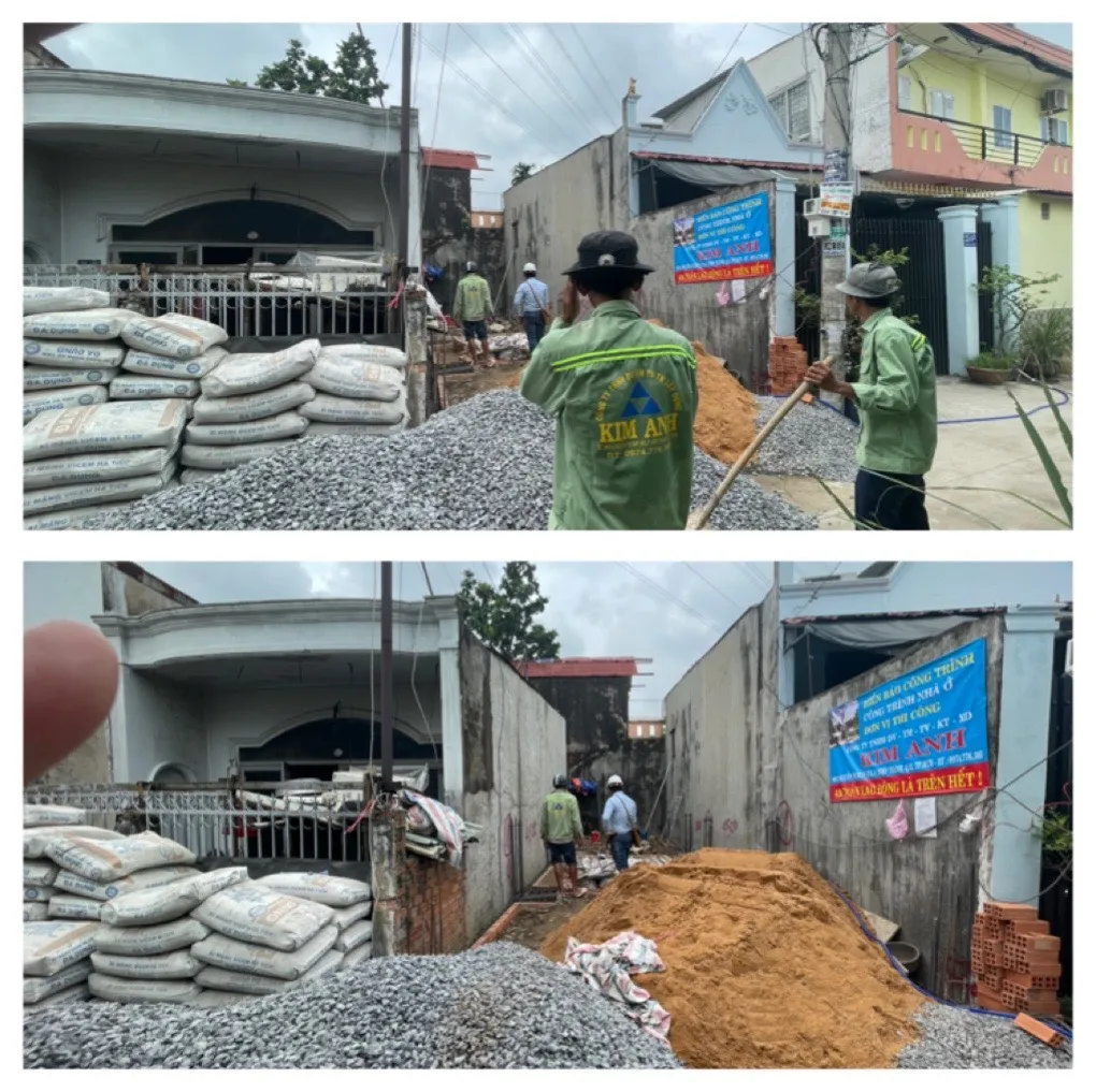 Giai đoạn thi c&ocirc;ng nền m&oacute;ng