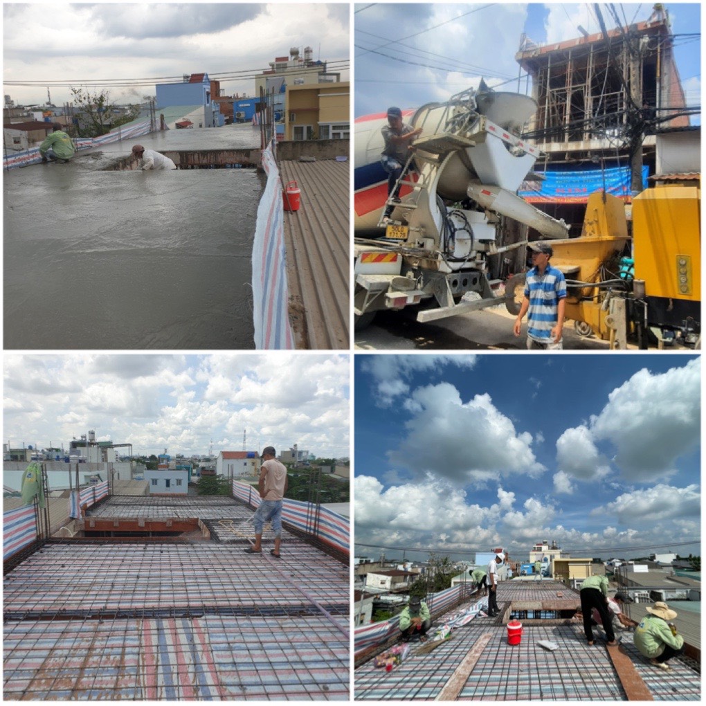 Quá trình xây dựng nhà ông Tài