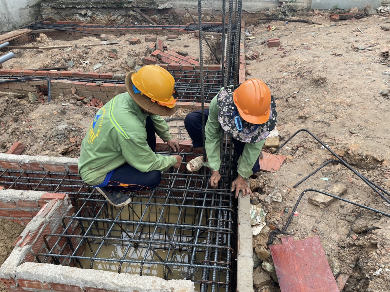 Thi công kết cấu nhà phố Long Trường Thủ Đức - Xây Dựng Kim Anh