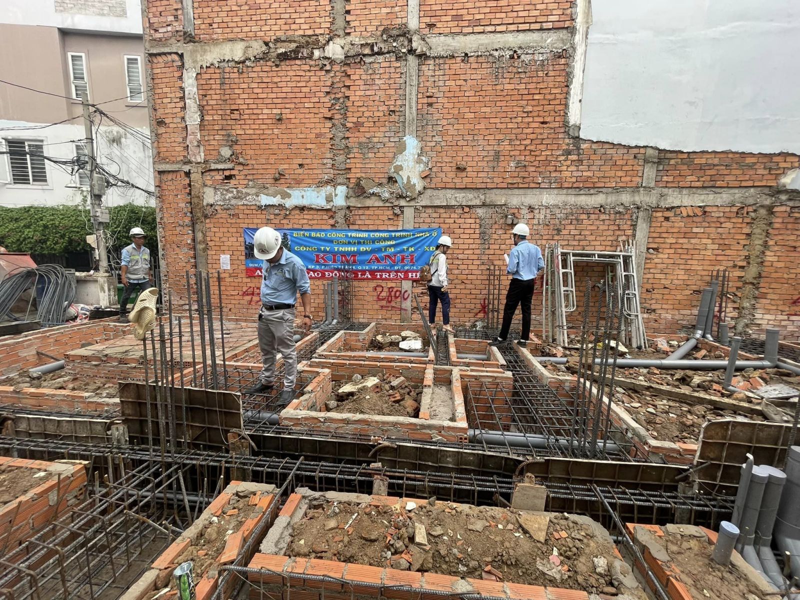 Thi công phần móng và công trình ngầm